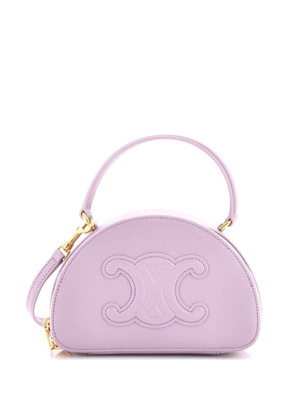 Celine Half Moon Case Leather Small #285792C15B